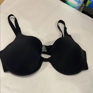 Pipa Black Front Closure Bra 42DD – Padded Underwire Elegant Women’s Lingerie